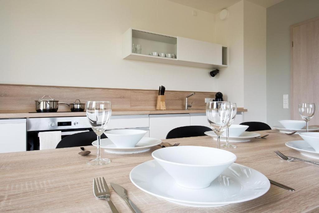 Apartman V Lakeparku Staré Splavy Buitenkant foto